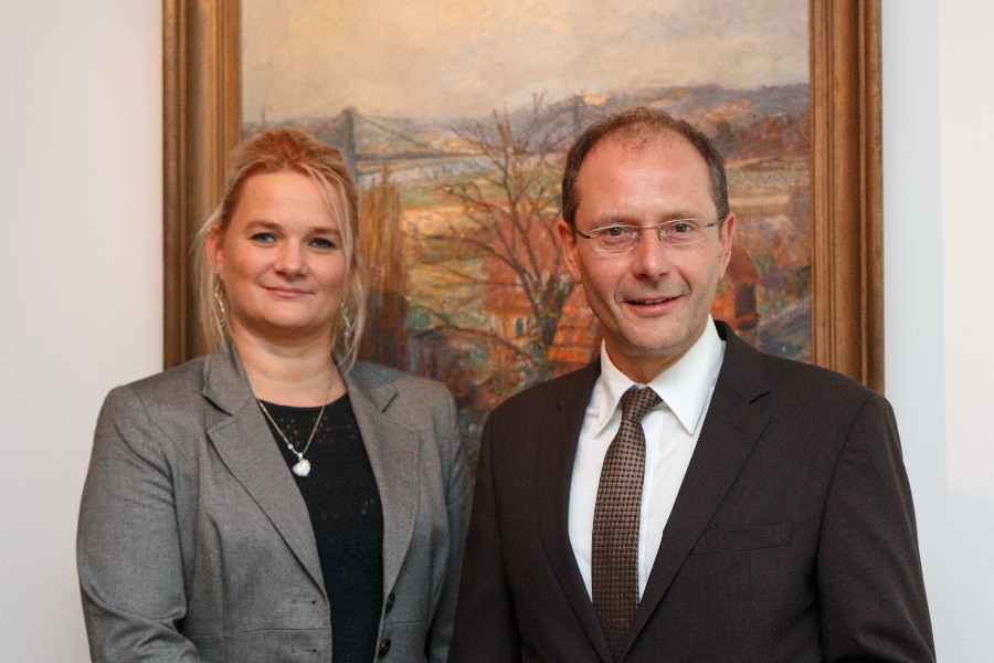 Antrittsbesuch beim sächsischen Innenminister Markus Ulbig