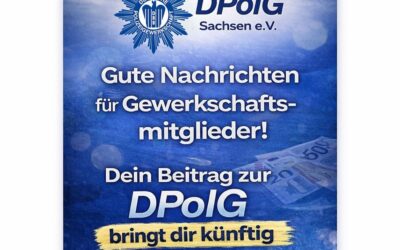 Neueinstellungen bei der Sächsischen Polizei 2026