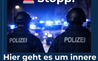 Strukturreformen auf dem Rücken der Polizei?