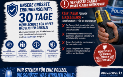 Novellierung des Sächsischen Polizeivollzugsdienstgesetzes – DPolG Sachsen setzt wichtige Verbesserungen durch