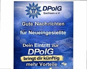 Neueinstellungen bei der Sächsischen Polizei 2026